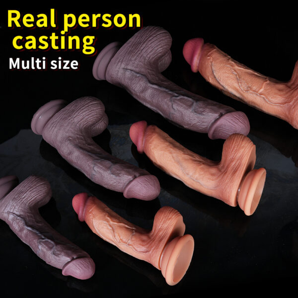 Realistic Soft Dildo S-M-L (พร้อมส่ง) - Image 6