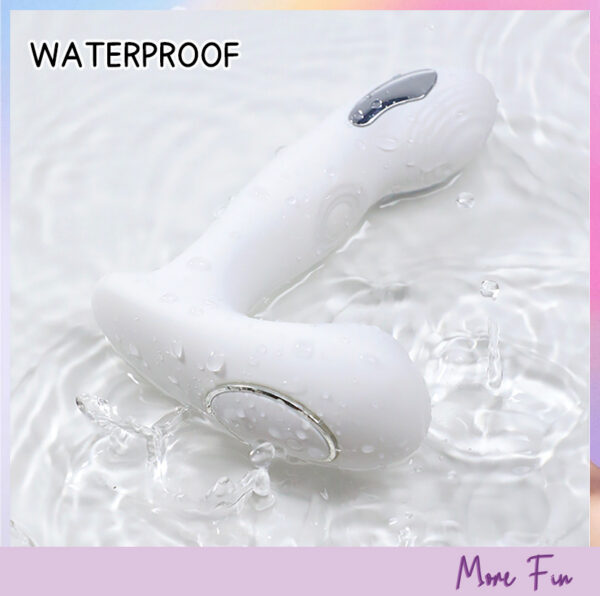 White Shock 2in1 Sucker&Double Vibrators (พร้อมส่ง) - Image 9