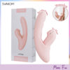 SVAKOM Fatima Pro APP Vibrator Suction Thrust Heating-White (พร้อมส่ง) - Image 13