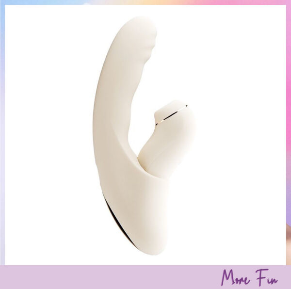 SVAKOM Fatima Pro APP Vibrator Suction Thrust Heating-White (พร้อมส่ง) - Image 2