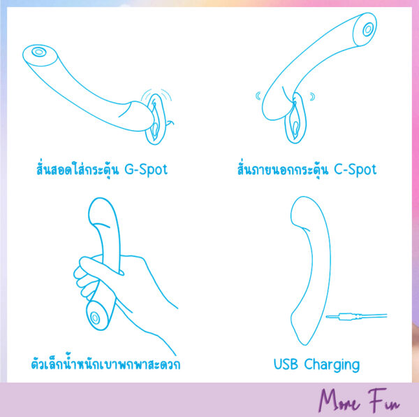 Henge Tiny Strong Vibrator (พร้อมส่ง) - Image 5