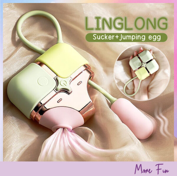 LingLong 2in1 Sucker&Jumping Egg (พร้อมส่ง)