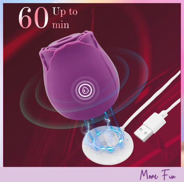 Purple Rose Strong Suction (พร้อมส่ง) - Image 3