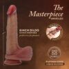 Renaissance By Blush® | DaVinci 8 Inch Realistic With Sliding Foreskin & Squeezable Balls (พร้อมส่ง) - Image 2