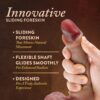 Renaissance By Blush® | DaVinci 8 Inch Realistic With Sliding Foreskin & Squeezable Balls (พร้อมส่ง) - Image 3