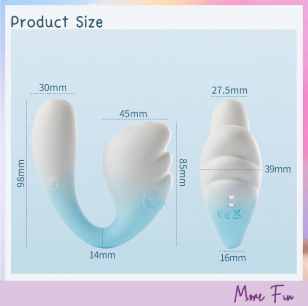 Feather 2in1 Erotic Swing Vibrating Eggs (พร้อมส่ง) - Image 9