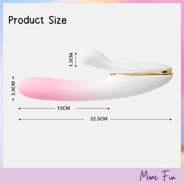 Gradually Sakura 2in1 Thrusting Vibrating&Sucking Auto Heating - Image 7
