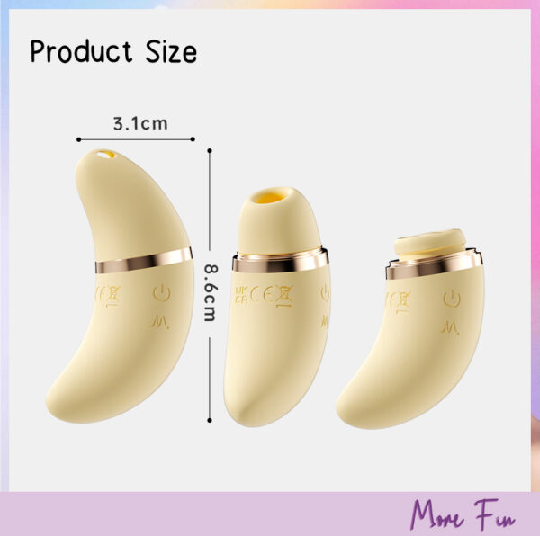 Moon 3in1 Vibrator Tapping&Sucker (พร้อมส่ง) - Image 12