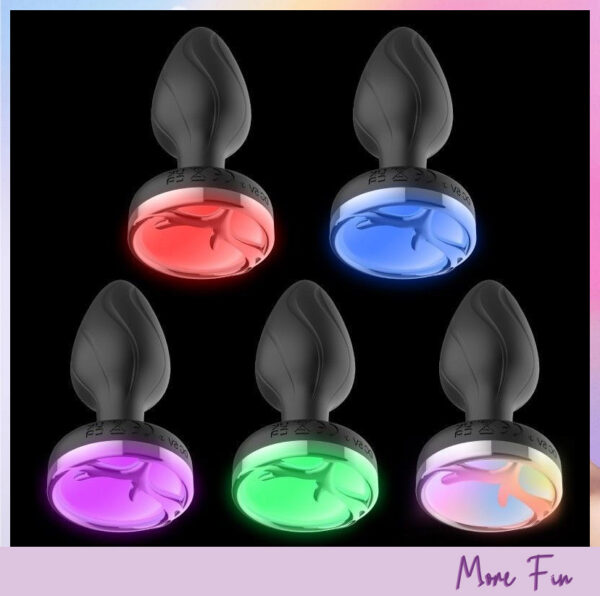 Anal Plug Vibrator&Lights With Remote Control (พร้อมส่ง) - Image 7