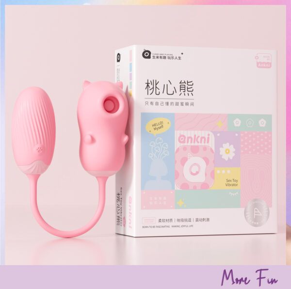 Tiny Pink Bear 2in1 Sucking&Vibrating (พร้อมส่ง) - Image 10