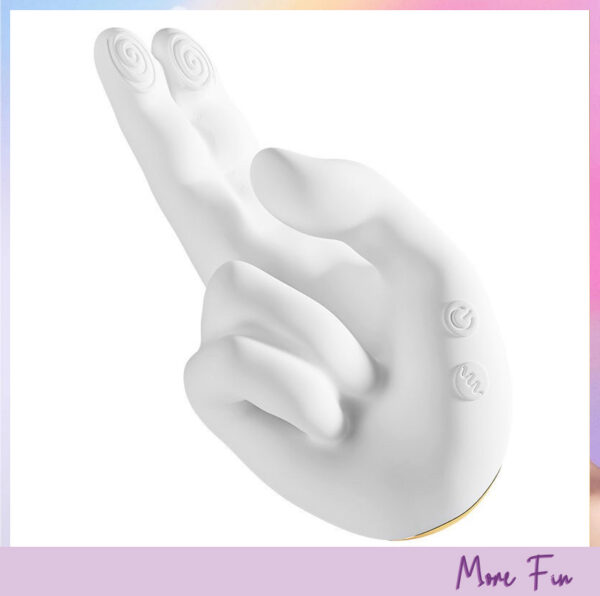 Golden Right Hand 2in1 Vibrator (พร้อมส่ง) - Image 2