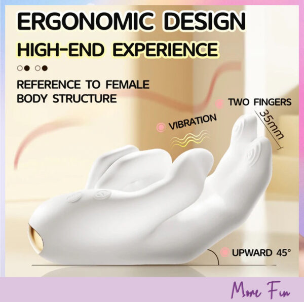Golden Right Hand 2in1 Vibrator (พร้อมส่ง) - Image 8