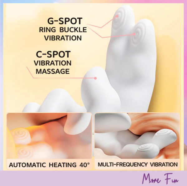 Golden Right Hand 2in1 Vibrator (พร้อมส่ง) - Image 6