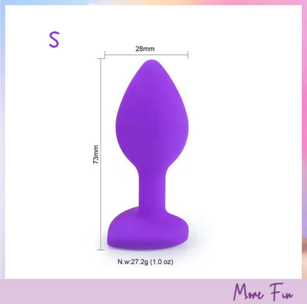 Purple Anal Plug Set 3 size (พร้อมส่ง) - Image 2