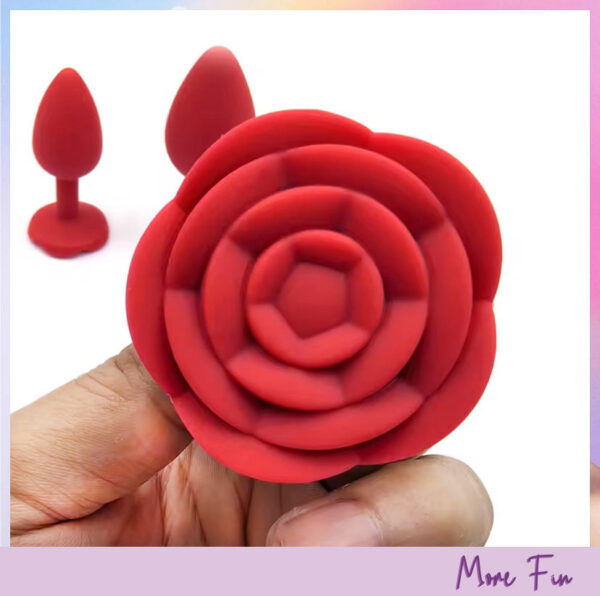 Rose Anal Plug Set 3 size (พร้อมส่ง) - Image 9