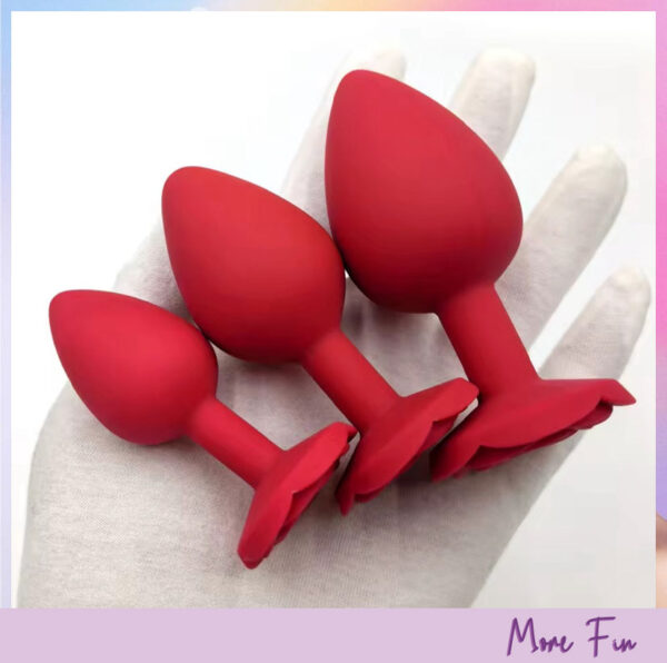 Rose Anal Plug Set 3 size (พร้อมส่ง) - Image 7