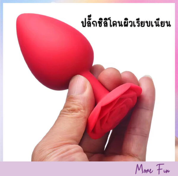 Rose Anal Plug Set 3 size (พร้อมส่ง) - Image 4
