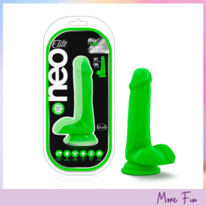 Blush Neo Elite 6.5" Realistic Silicone Dildo Green (พร้อมส่ง)