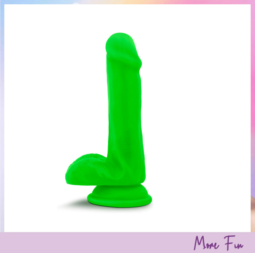Blush Neo Elite 6.5" Realistic Silicone Dildo Green (พร้อมส่ง) - Image 6