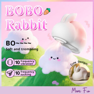 Bo Bo Rabbit 2in1 Sucking&Vibrating (พร้อมส่ง)