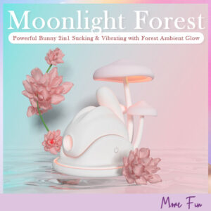 Moonlight Forest 2in1 Sucking&Vibrating with Ambient Glow (พร้อมส่ง)