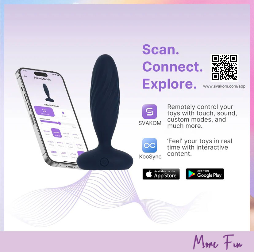 SVAKOM JORDAN Interactive Thrusting Anal Vibrator (พร้อมส่ง) - Image 9
