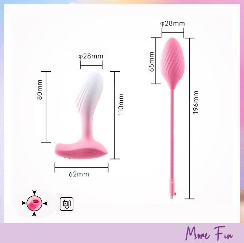 Cotton Candy Elf Double Vibrator App Control (พร้อมส่ง) - Image 9