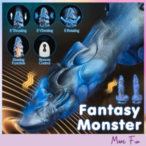 Fantasy Monster Dildo 5in1 Remote Control (พร้อมส่ง)