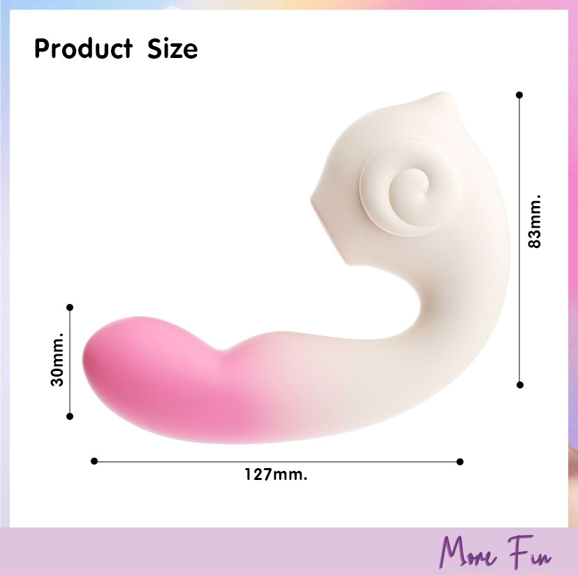 ZEMALIA Fairy Wings 3in1 Suction Vibrator finger motion App Control (พร้อมส่ง) - Image 14