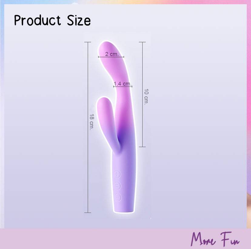 Wild One Sweetie 2in1 Rabbit Vibrator Heating (พร้อมส่ง) - Image 5