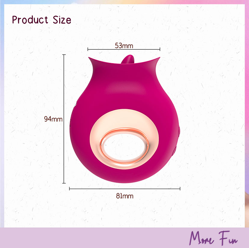 Clio Oral Tease 2in1 Tongue Licking Vibrator (พร้อมส่ง) - Image 6