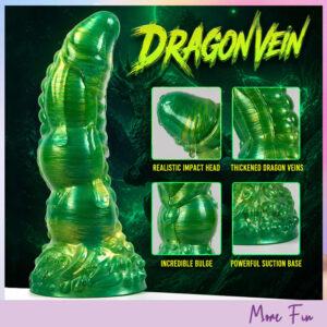 Dragon Vein Huge Monster Dildo 9 Inch (พร้อมส่ง)