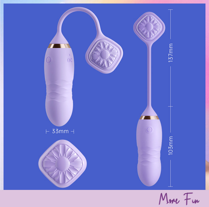Ankni Lilac Mochi Wireless Remote Vibrator (พร้อมส่ง) - Image 7